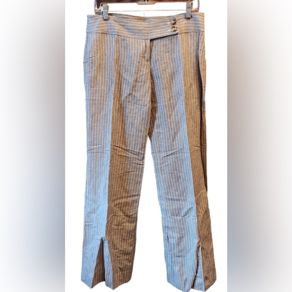 NWT- Michael Kors wide leg linen blend pants